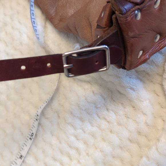 💕HP💕Bella Dolci Handcrafted Brown Leather Shoulder Bag - Picture 14 of 14